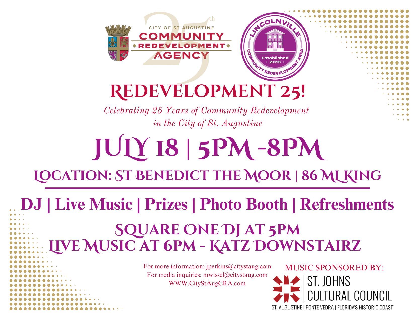 Post Card- Redev 25! (5.5 x 4.25 in) (1)