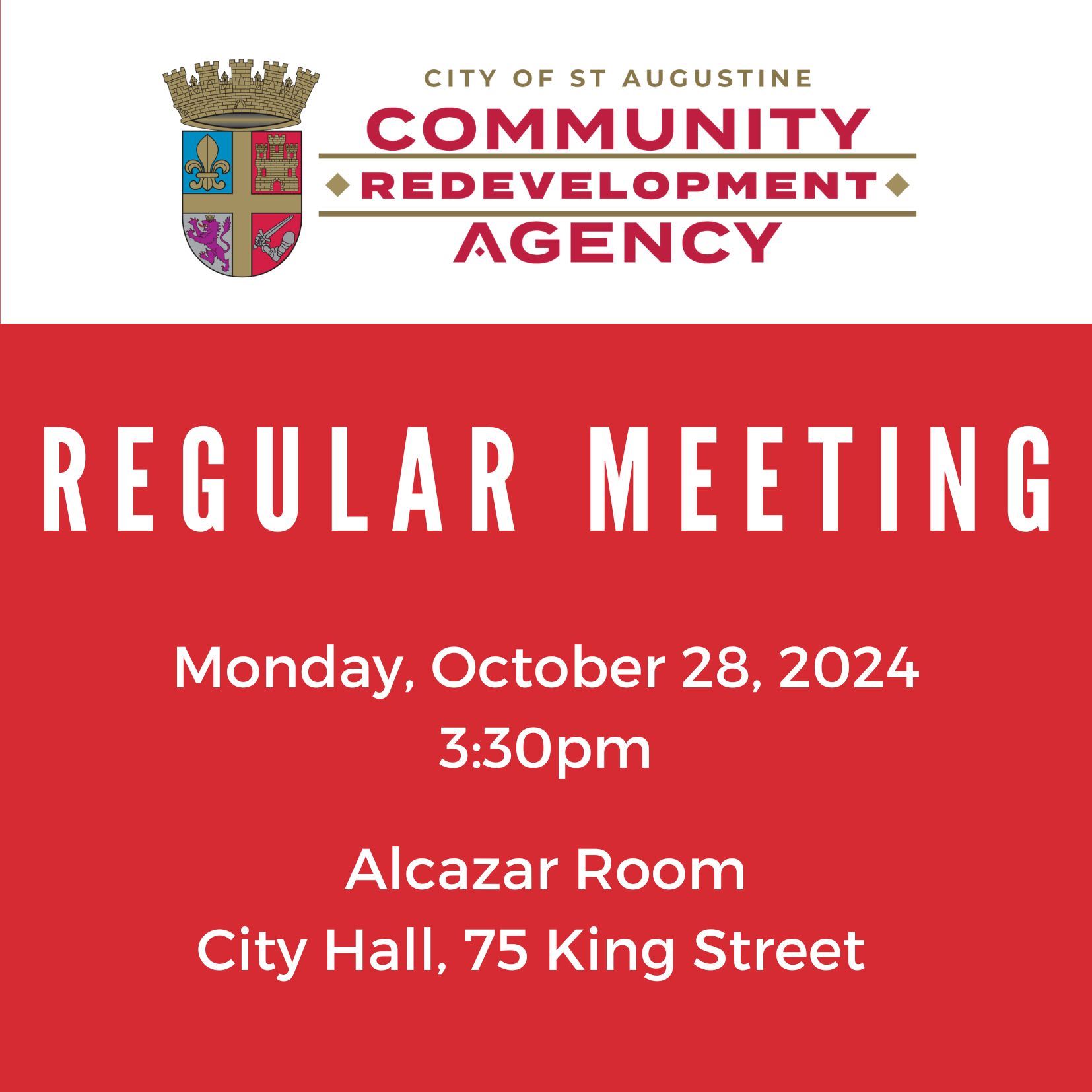 CRA Meeting 10.28.24