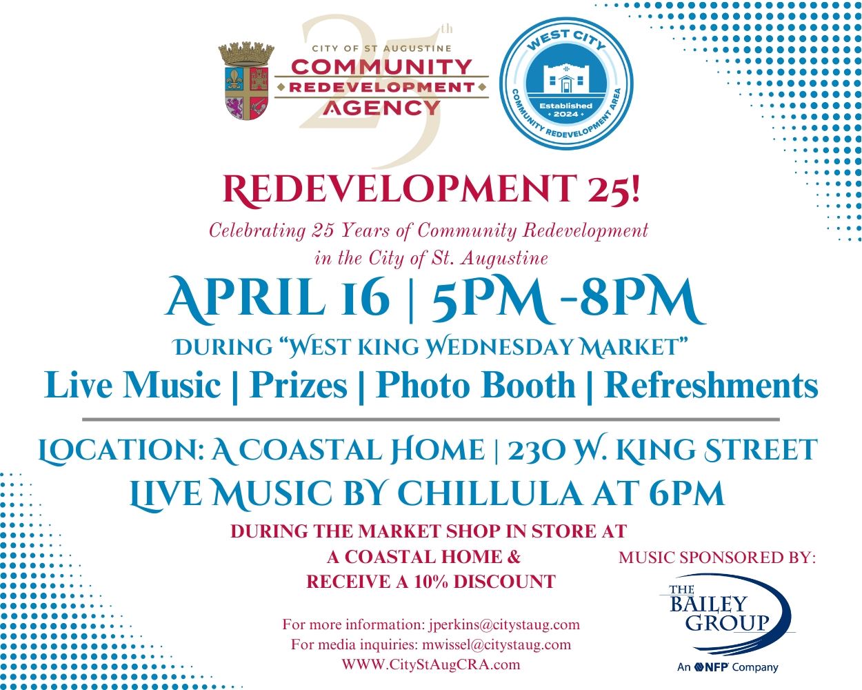 Newsflash- WCCRA Redevelopment 25!